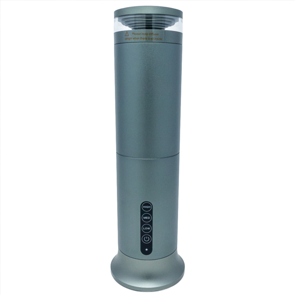 Rechargeable Studio Scent Diffuser with Ambient Light - Cold-Air Waterless Fragrance Oil Diffuser for Homes, Apartments, and Offices